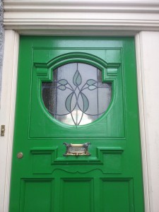 Front Door, 5 Cwmdonkin Drive, Swansea - photograph (2014)