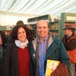 Twenty-four years on: Sara Fanelli and Ceri Thomas, Hay Festival, 2014