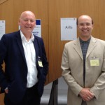 Paul Cabuts and Ceri Thomas, Arlis conference, Cardiff Metropolitan University 16 July 2015