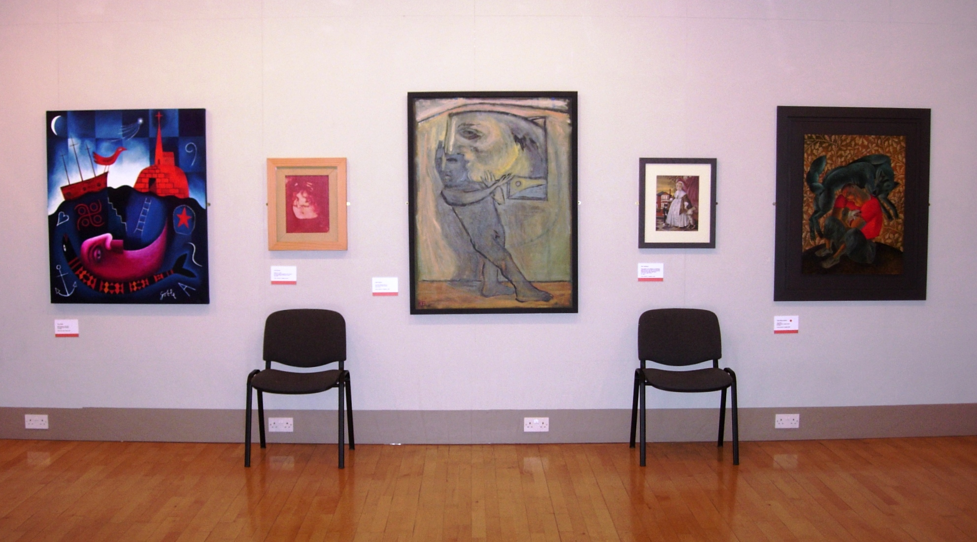 'Mapping the Welsh Group at 60': exhibits by Tony Goble, Paul Brewer, Keith Bayliss, Alan Salisbury and Clive Hicks-Jenkins, Royal Cambrian Academy 2009