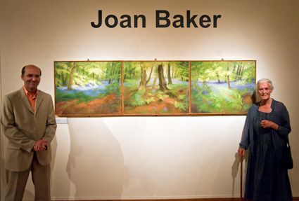 Ceri Thomas and Joan Baker, National Library of Wales (10 July 2010)