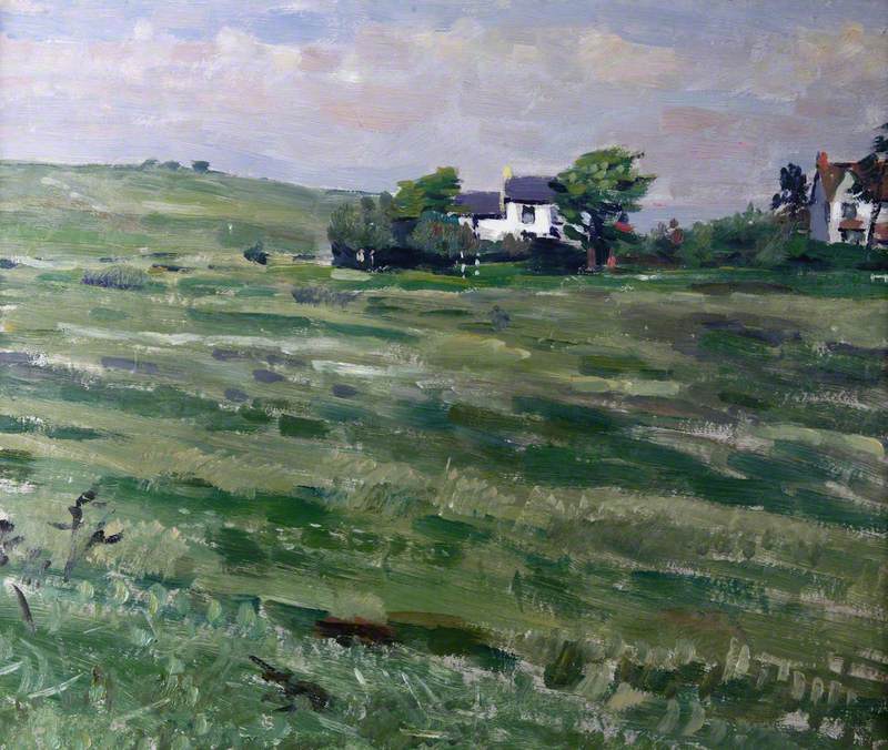 David Bell Clyne Common (1957) oil on board, reproduced courtesy of the artist's estate