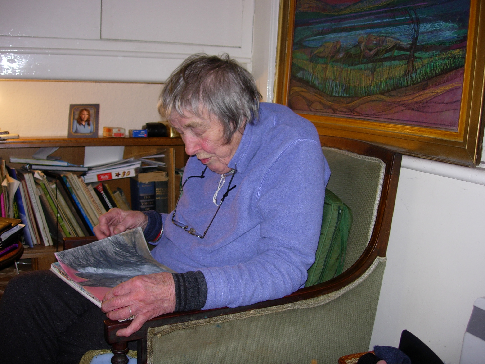 Mary Fogg, Llanbedrog, 9 December 2007
